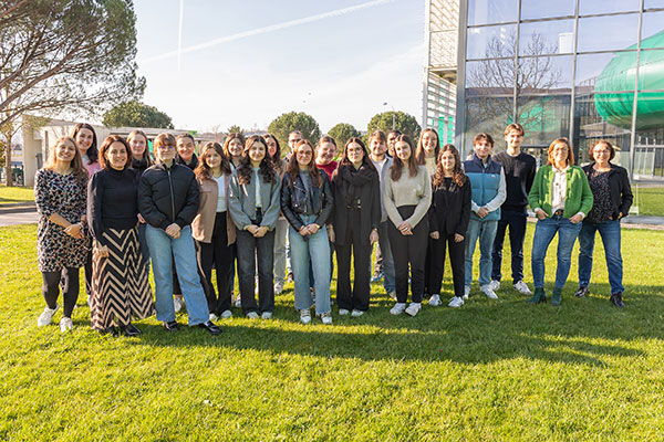 Visit by local students - February 2025